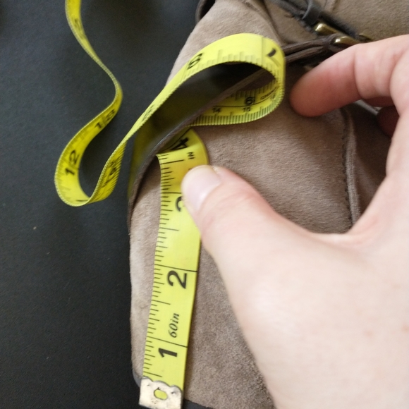 Franco Sarto Hidden Wedge tall boots, buckle, suede, sz 9 - Picture 9 of 12